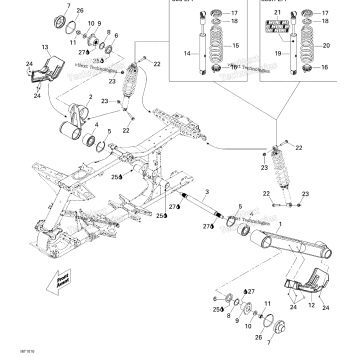REAR SUSPENSION 800R