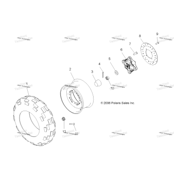 WHEEL, FRONT