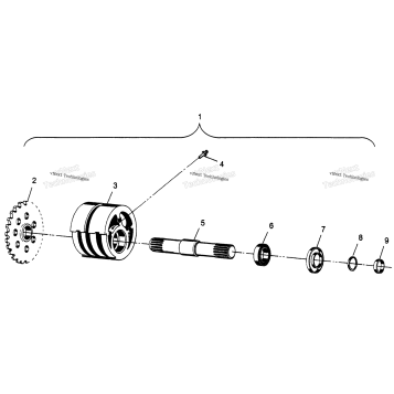 FRONT TIGHTENER SCRAMBLER 400L