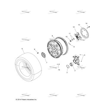 WHEELS, REAR & HUB