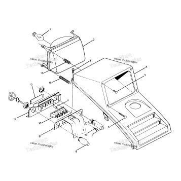 HEADLIGHT ASSEMBLY TRAIL BOSS