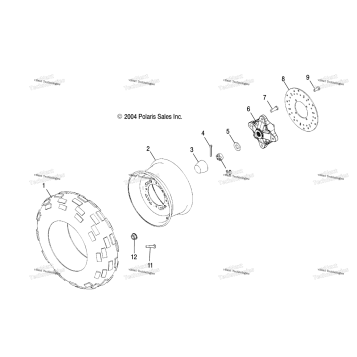WHEEL, FRONT