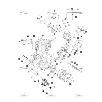ENGINE MOUNTING A00CL50AA