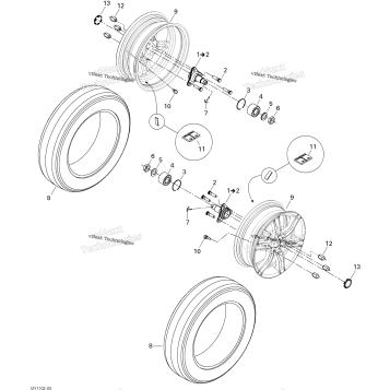 DRIVE SYSTEM, FRONT