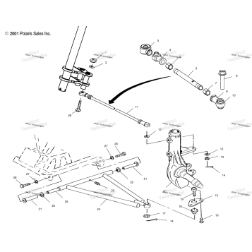 AARM/STRUT MOUNTING A02CB32AA/AB/FC