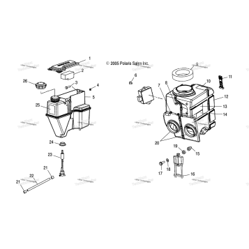 OIL TANK/AIRBOX
