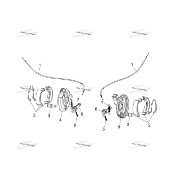 FRONT BRAKE A03FA09CA/CC/CD