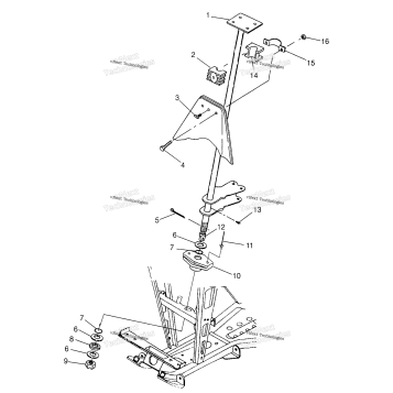 STEERING POST