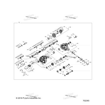 DRIVE TRAIN, MAIN GEARCASE INTERNALS