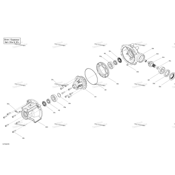 FRONT DRIVE - DIFFERENTIAL PARTS