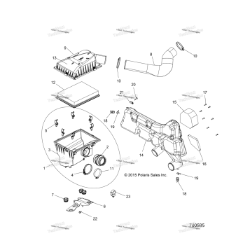ENGINE, AIR INTAKE SYSTEM
