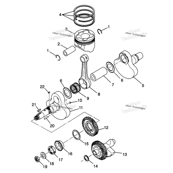 CRANKSHAFT & PISTON