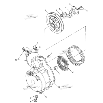 RECOIL STARTER XPLORER 500