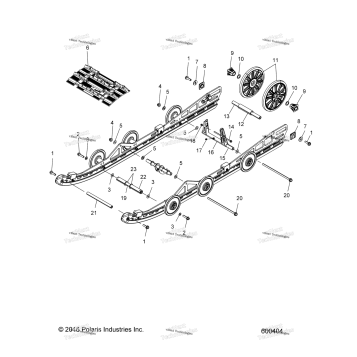 SUSPENSION, REAR & TRACK
