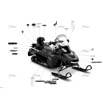 DECALS - PACKAGE LE, SE