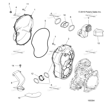 BODY, CLUTCH COVER