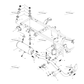EXHAUST SYSTEM A99CH45IA