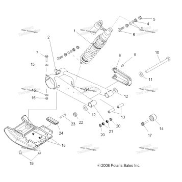 SUSPENSION, SWING ARM