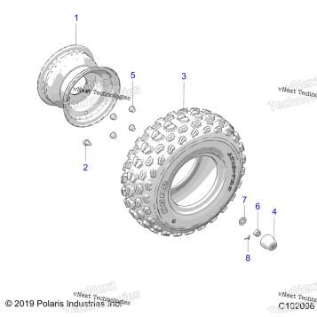 WHEELS, FRONT