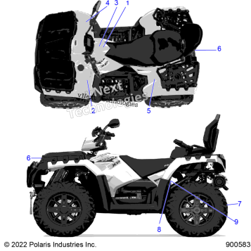 BODY, DECALS, GENERAL