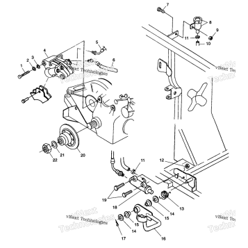 REAR BRAKE/FOOT PEDAL W98H50A(D) (4950135013C013)