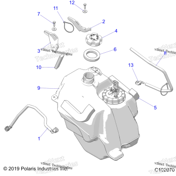 BODY, FUEL TANK ASM