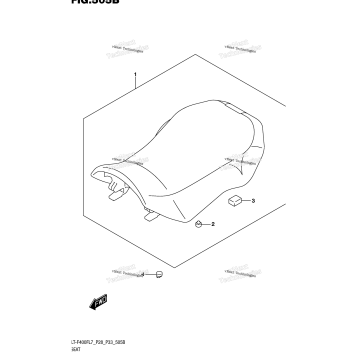 SEAT (LT-F400FL7 P33)