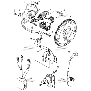 MAGNETO SCRAMBLER 400L