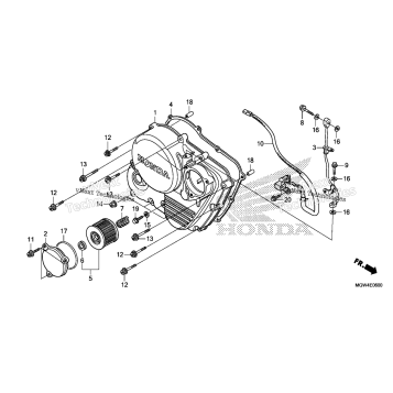 RIGHT CRANKCASE COVER