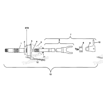 CV JOINT BTB