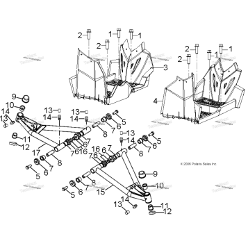 SWING ARM/FOOTREST