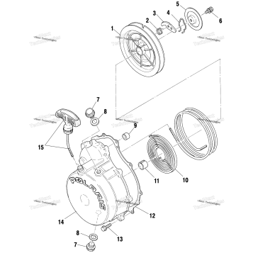 RECOIL STARTER A01BA50AA