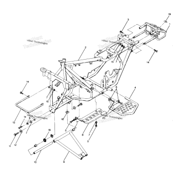 FRAME ASSEMBLY WITH RACKS