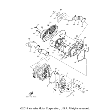 CRANKCASE COVER 1