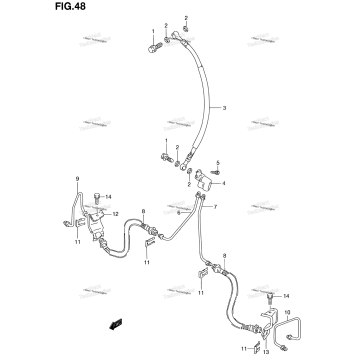 FRONT BRAKE HOSE