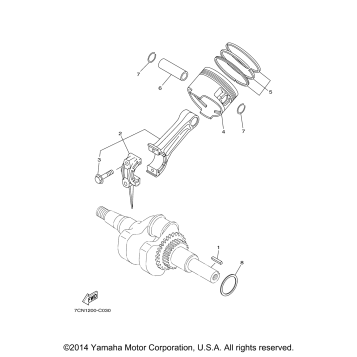 CRANKSHAFT PISTON