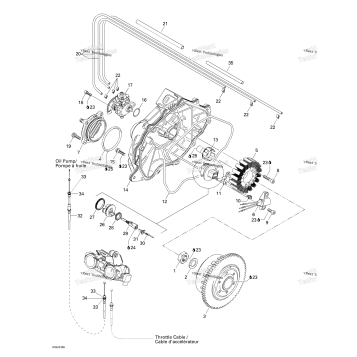 MAGNETO, OIL PUMP
