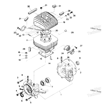 CRANKCASE & CYLINDER ASSEMBLY