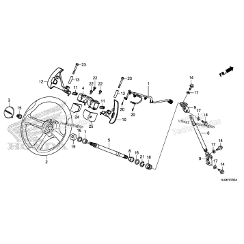 STEERING WHEEL@STEERING SHAFT