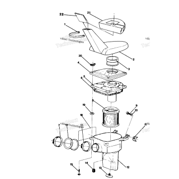 AIR BOX ASSEMBLY 250 4X4