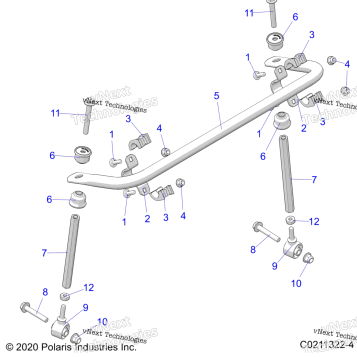 SUSPENSION, STABILIZER BAR