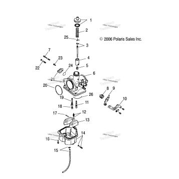 ENGINE, CARBURETOR
