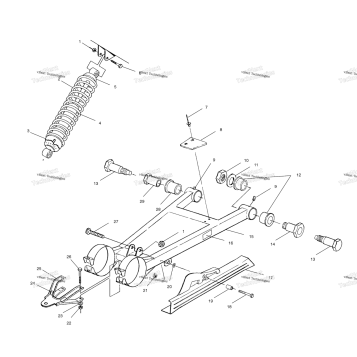 SWING ARM/SHOCK MOUNTING