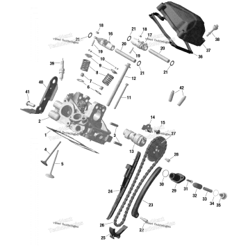CYLINDER HEAD, REAR