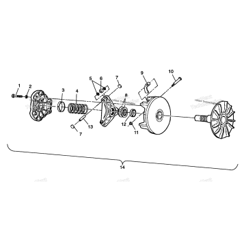 DRIVE CLUTCH XPRESS 300