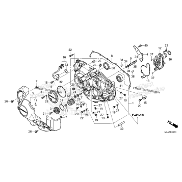 RIGHT CRANKCASE COVER (CMX1100D/D2)