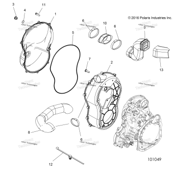 BODY, CLUTCH COVER