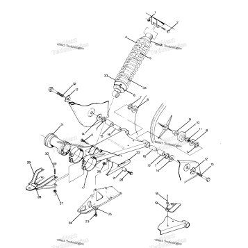 SWING ARM WELDMENT 350 2X4 UPDATE