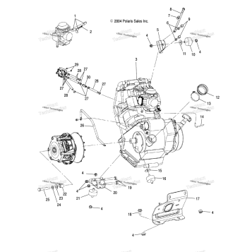 ENGINE MOUNTING