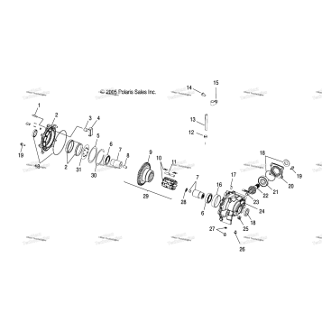HOUSING, FRONT (4999205499920549D03)